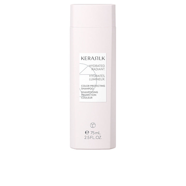75 ml bottle of colour-protecting shampoo for coloured hair, floral-amber scent