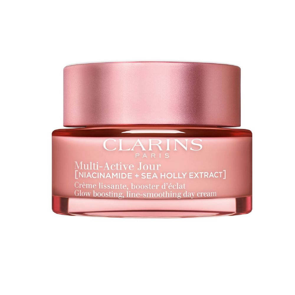 50 ml jar of lightweight niacinamide day moisturiser with botanical extracts