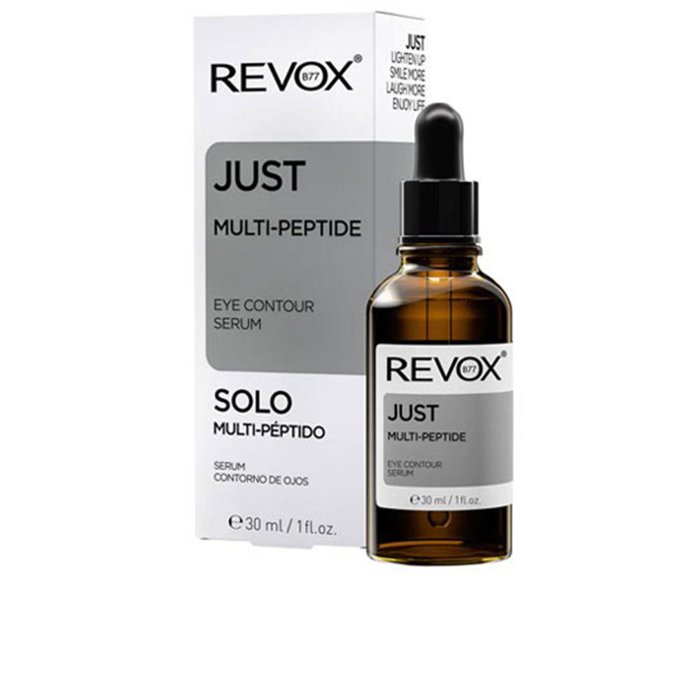 30 ml pump bottle of multi‑peptide eye serum for Women, lightweight texture