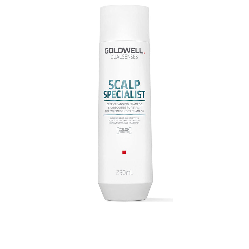 Bottle of deep-cleansing scalp shampoo, 250 ml, Unisex, purifying formula