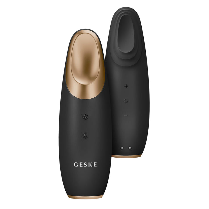Black compact Warm &amp; Cool Eye Energizer device, app-guided, Unisex