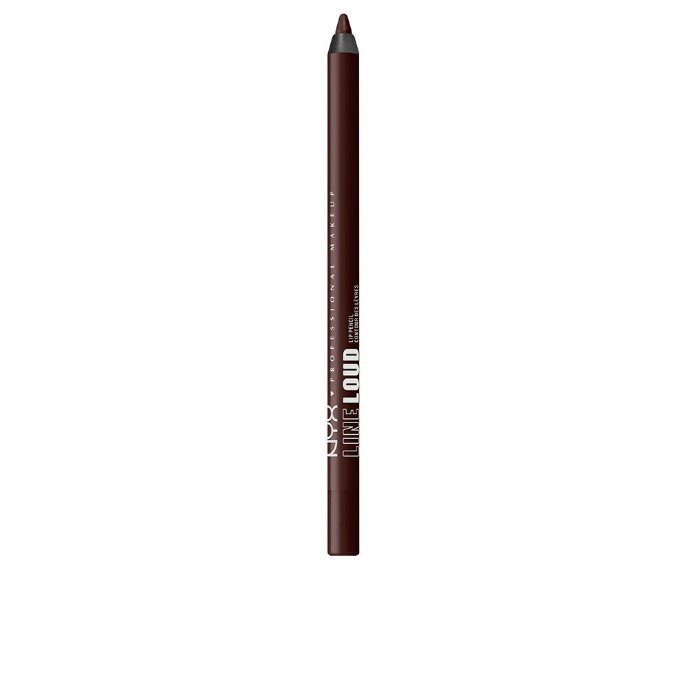 Satin brown liquid lipstick tube with applicator, 1.2 ml, Unisex