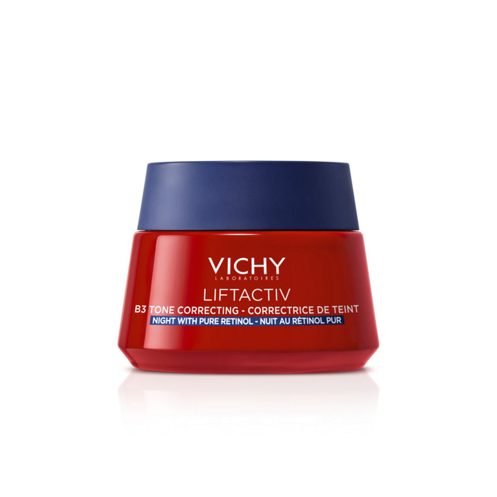 50 ml night repair cream jar; retinol and niacinamide formula for Women