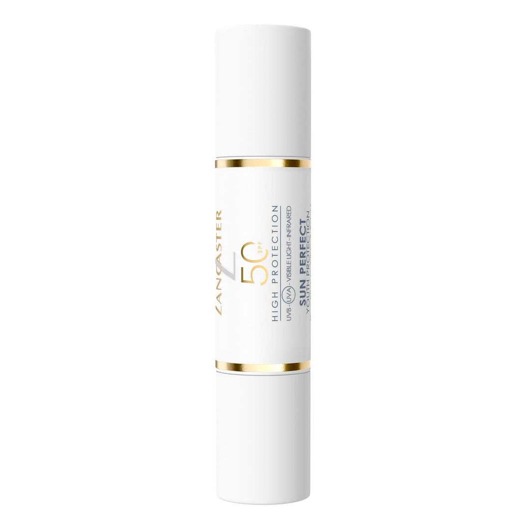 Dual-ended tinted SPF50 stick in compact 12 g format for Women