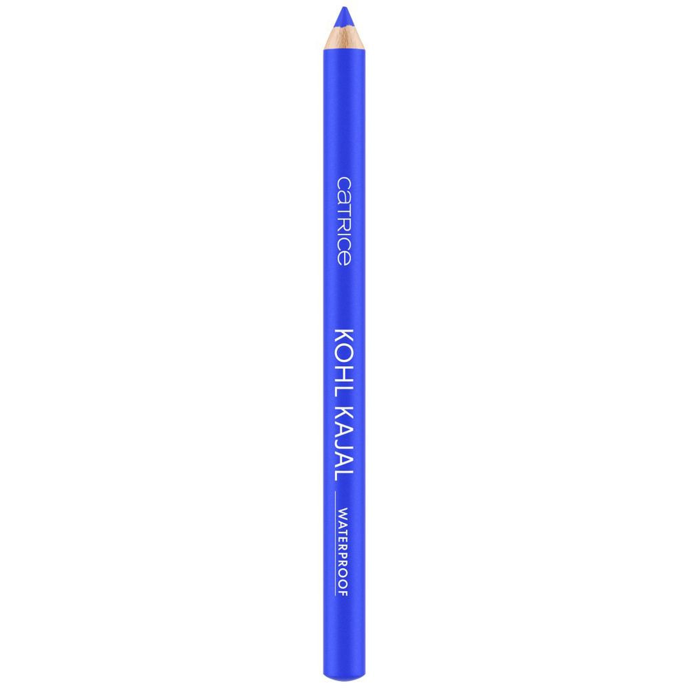 Blue Kohl Kajal pencil in wooden barrel, 0.78 g, waterproof Unisex eyeliner