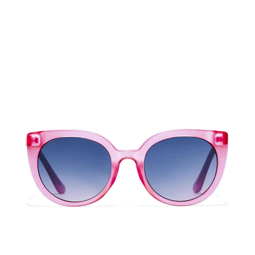 Kids unisex cat‑eye sunglasses in baby‑pink to peach ombré, polycarbonate frame
