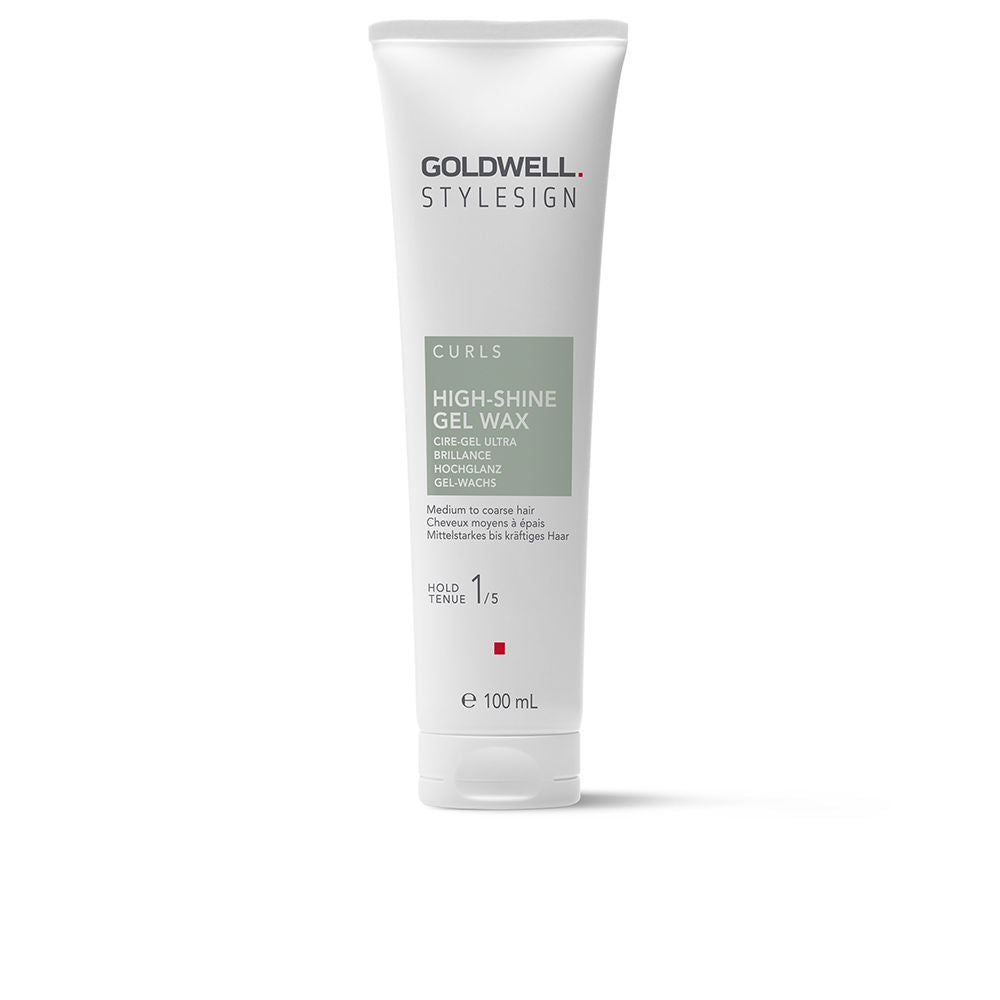 100 ml gel‑wax jar for Unisex curls, glossy finish, tactile formula