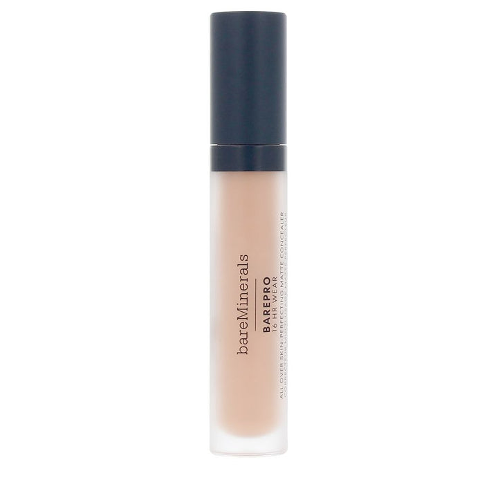 Tube of matte full-coverage concealer, SPF 25, medium-deep shade