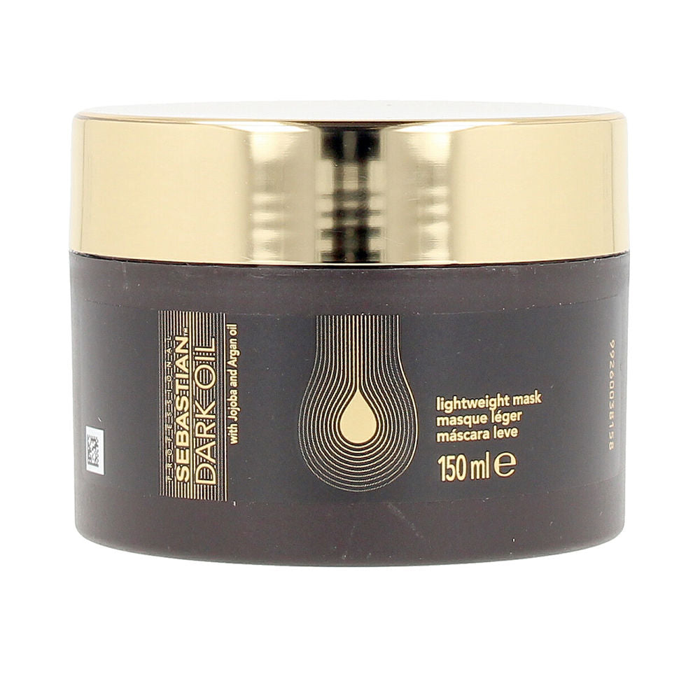 150 ml lightweight argan and jojoba hair mask in neutral tube, glossy finish