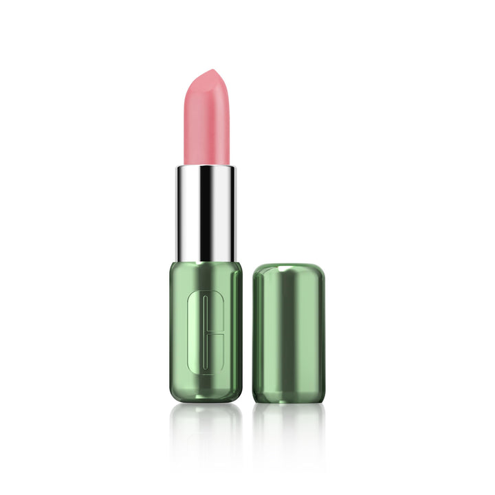 Satin pink Peony Pop lipstick bullet, 3.9 g, compact case