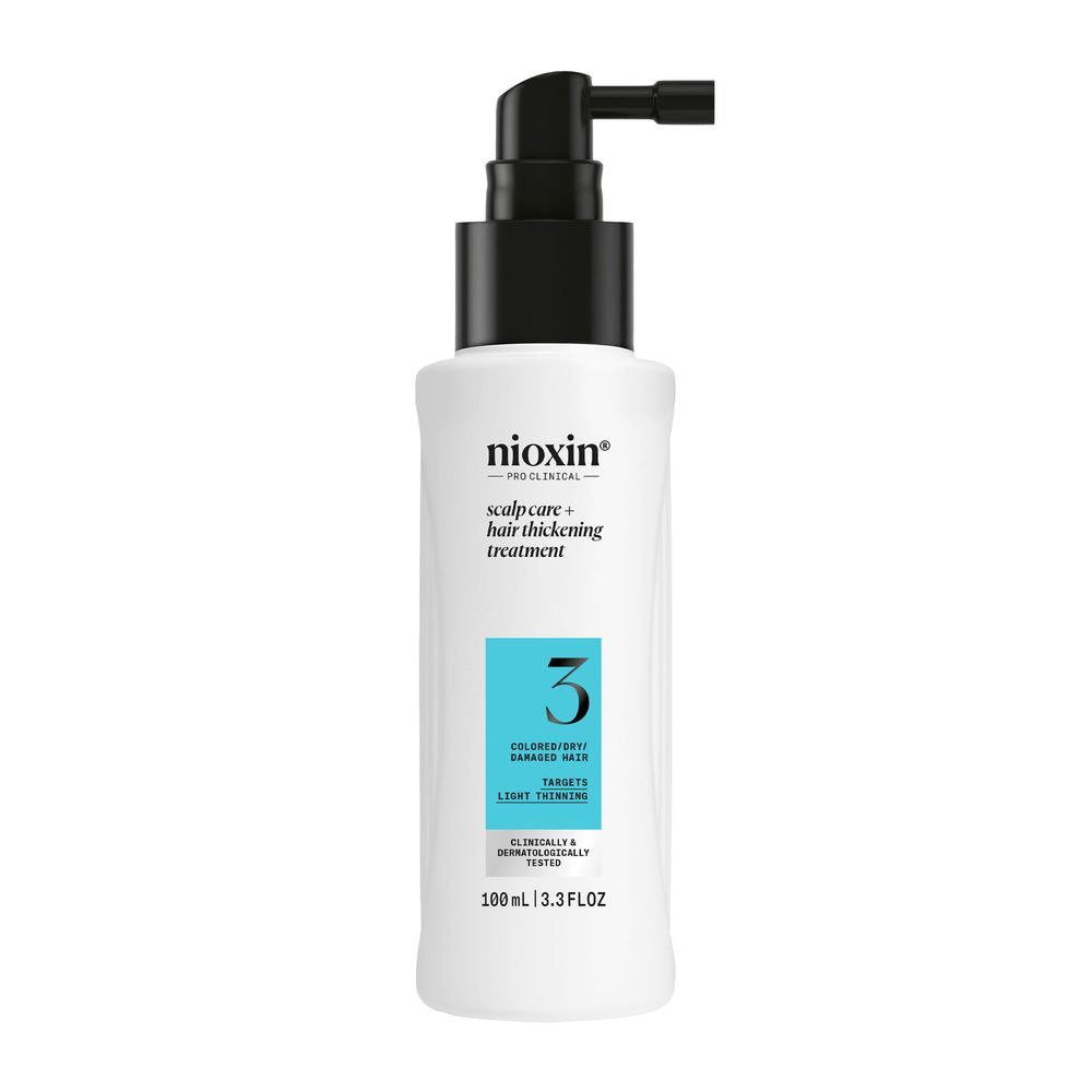 100 ml densifying scalp serum bottle with dispenser, for coloured damaged hair