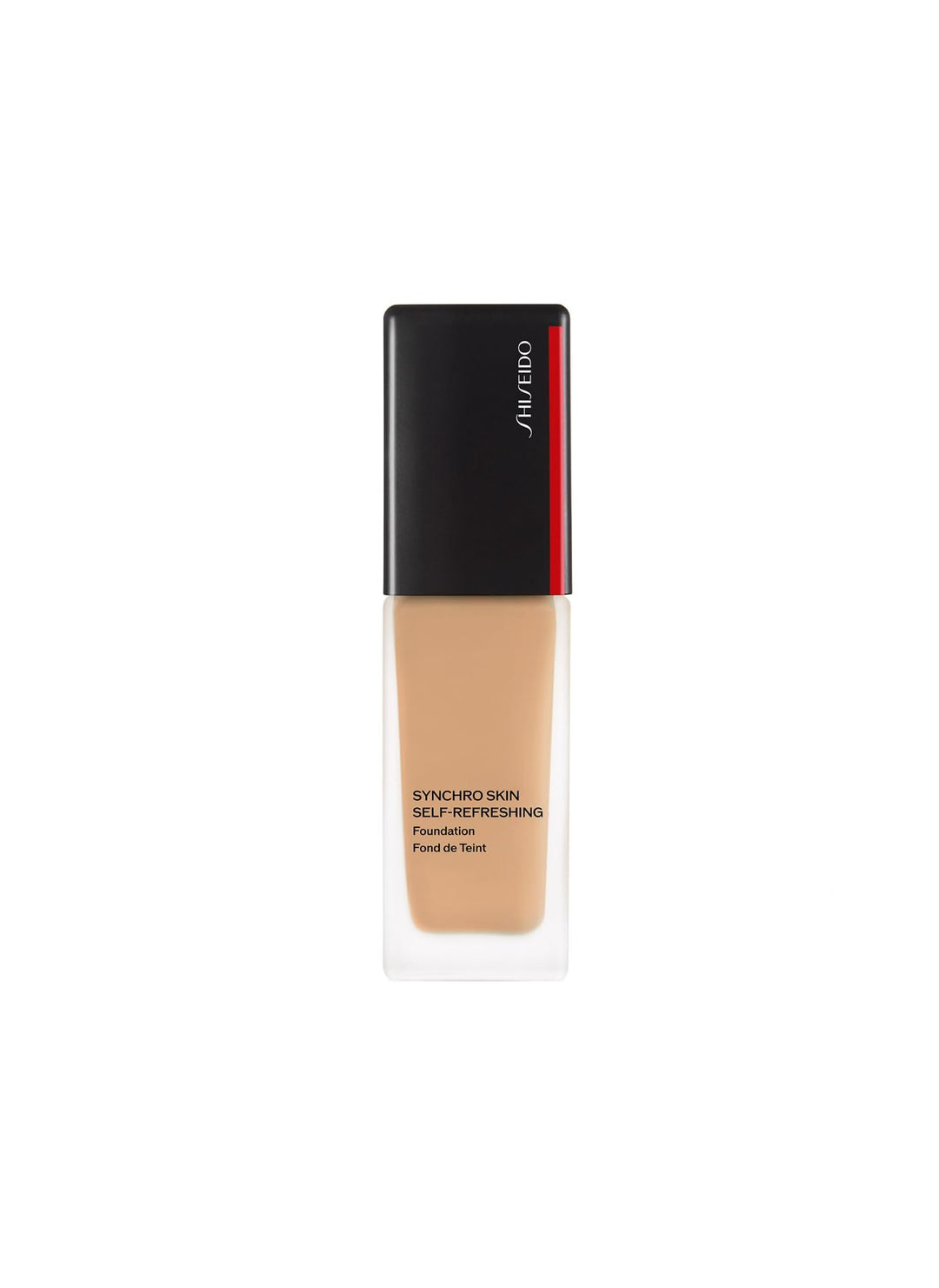 30 ml bottle of semi-matte SPF30 liquid foundation, shade 330.