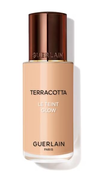 30 ml luminous fluid foundation bottle, argan oil and floral water formulation