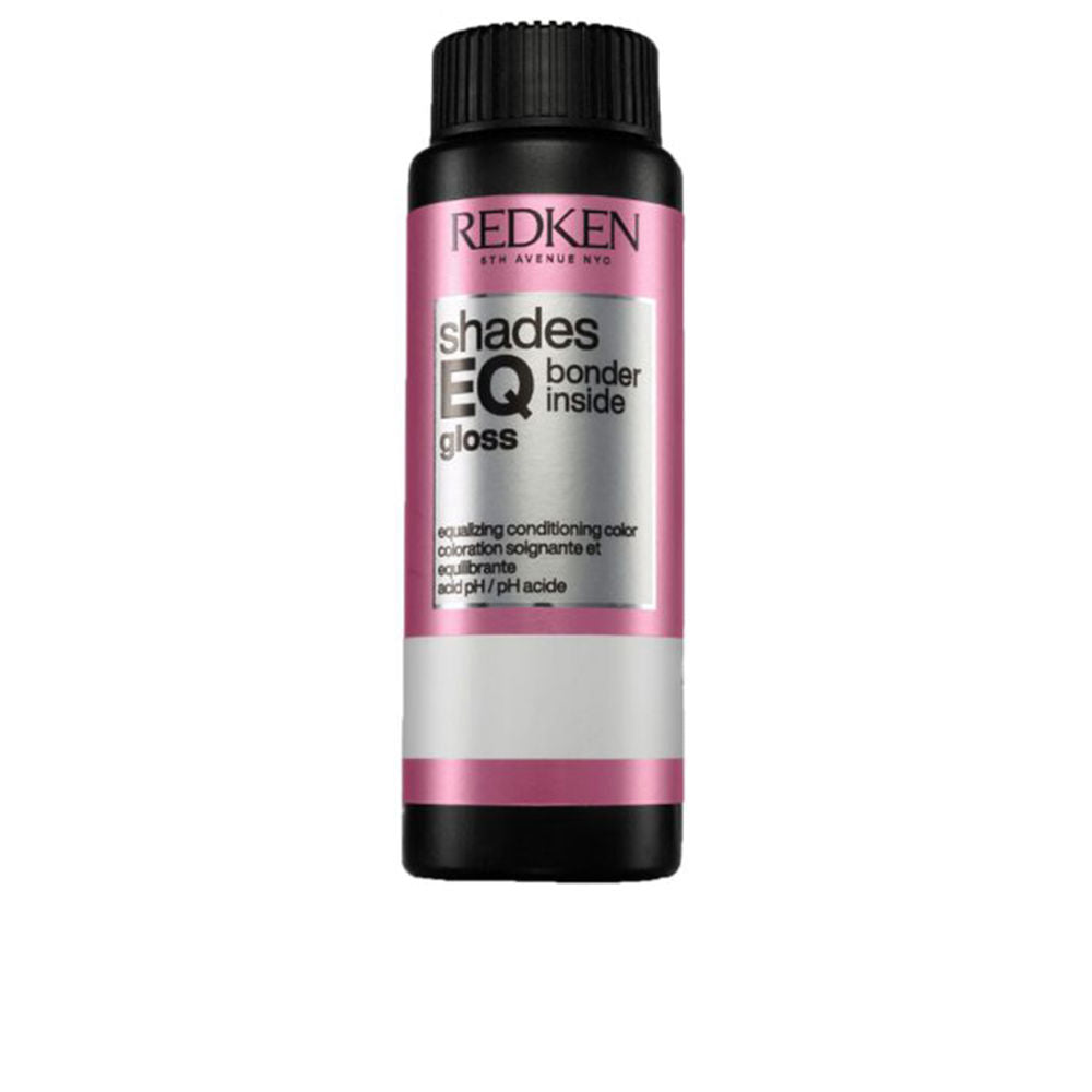 Three 60 ml clear vials of ammonia‑free semi‑permanent hair colour, acidic pH formula