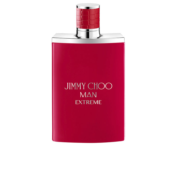 Bottle of Jimmy Choo Man Extreme Eau de Parfum, warm woody fragrance