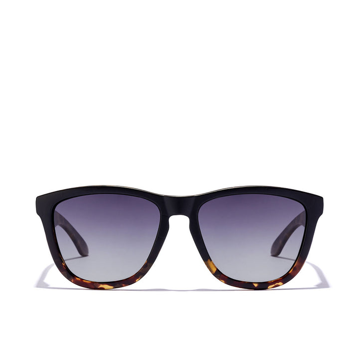 Unisex square polarised sunglasses with Black Carey grey frame, TR-90, 44.1 mm lenses