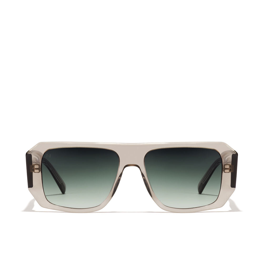 Translucent soft cream acetate aviator sunglasses, 50 mm lenses, Unisex