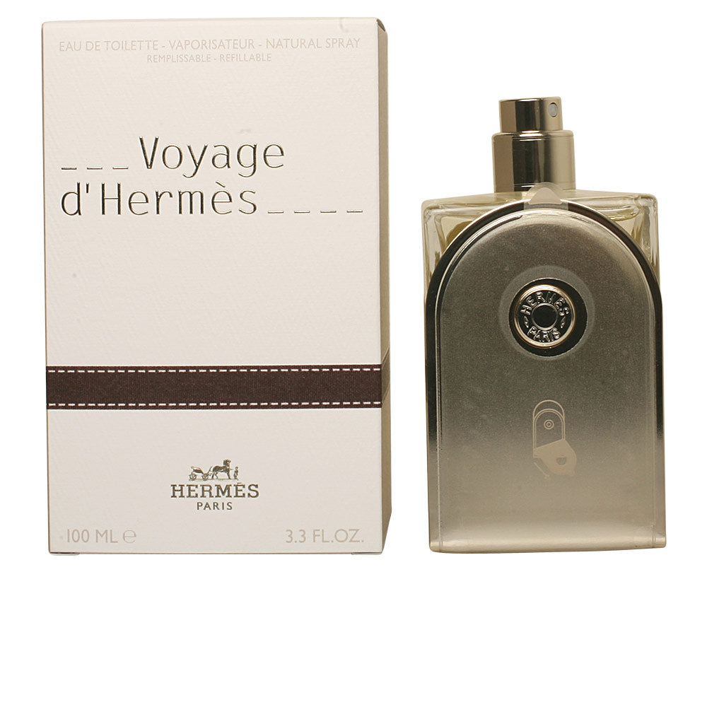 Tall glass bottle with amber liquid, woody-floral Unisex Eau de Toilette, 100 ml