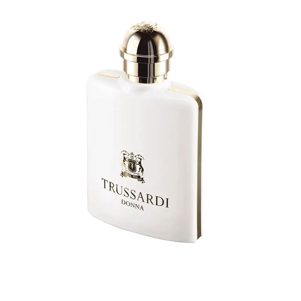 50 ml frosted white bottle with gold neck — floral oriental parfum