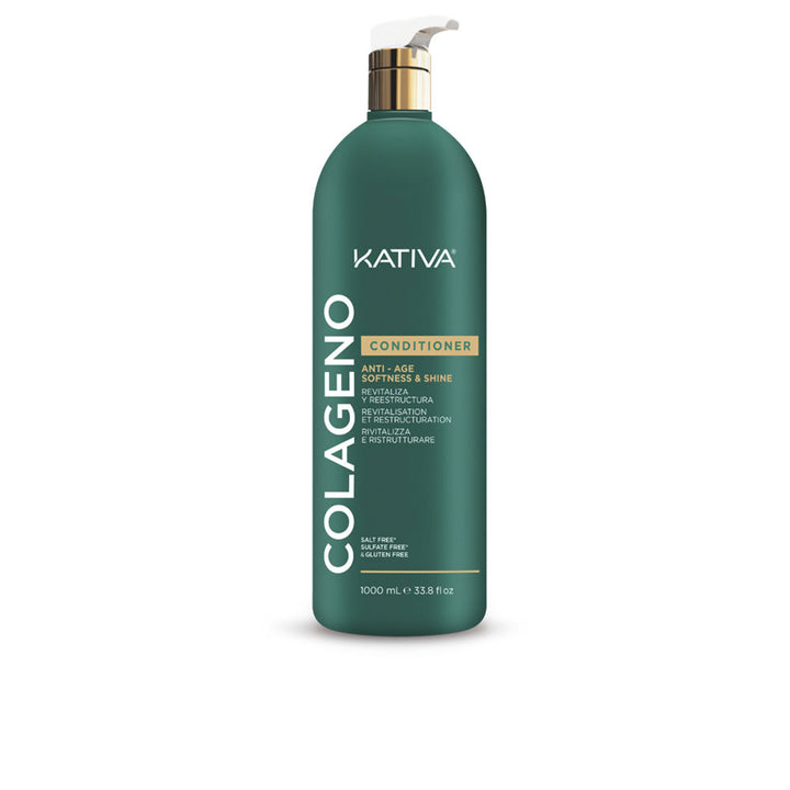 1000 ml tube of collagen hair conditioner for Women, cream texture