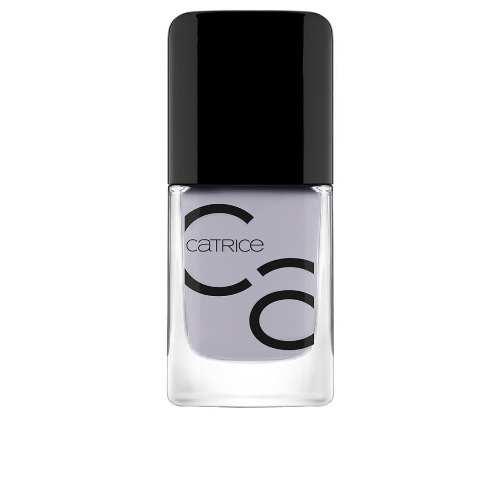 Bottle of deep berry‑grey nail polish, glossy gel finish, 10.5 ml