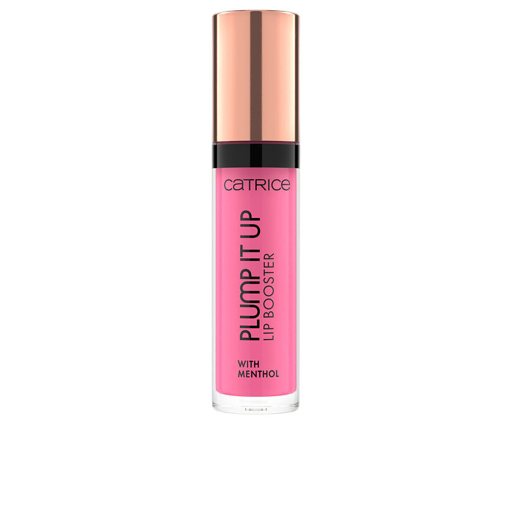 Small 3.5 ml brown-tinted lip booster tube with glossy finish, Unisex