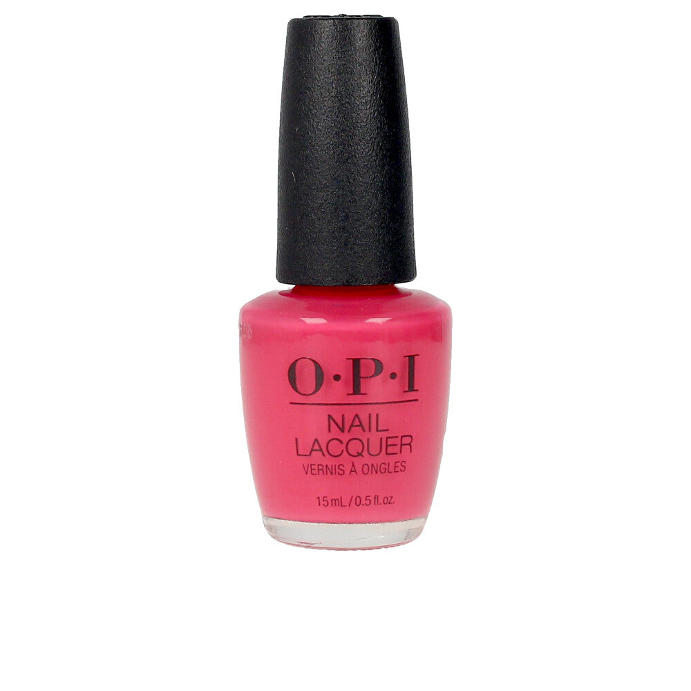 15 ml cherry‑red cream nail lacquer with wide applicator brush visible