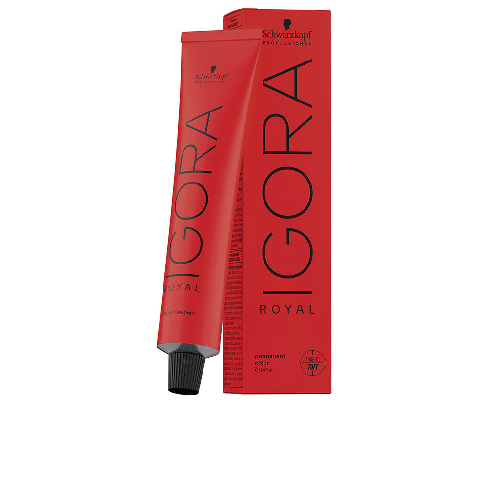 Tube of permanent cream hair colour 60 ml — shade 7-65 Caramel Brown