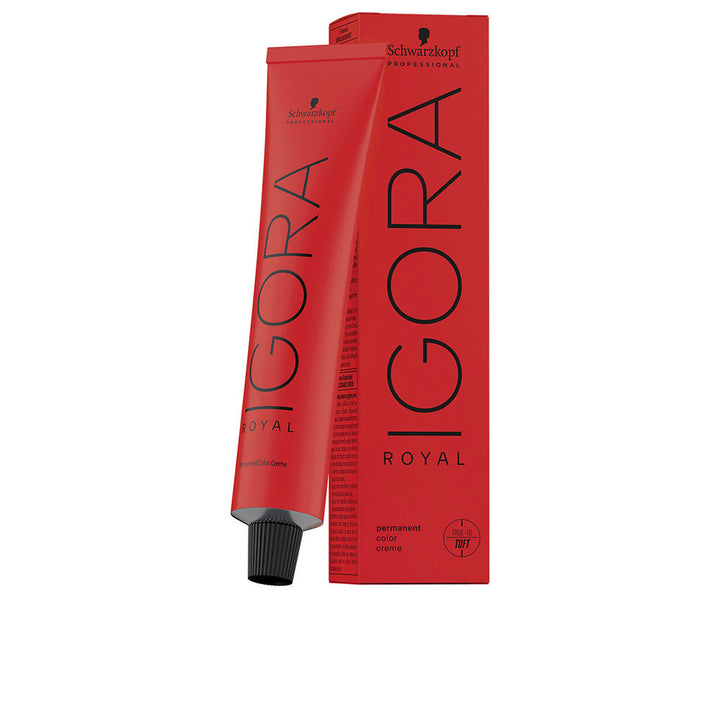 60 ml tube of permanent cream hair colour in shade 6-6, compact packaging