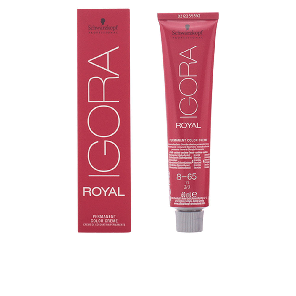 60 ml tube of 8-65 Caramel Blonde permanent colour creme, 60 ml