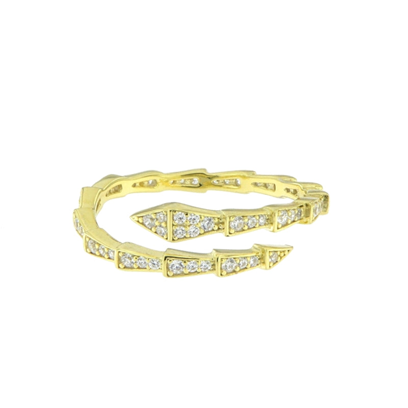 Radiant Diamond Pave Elegance Ring