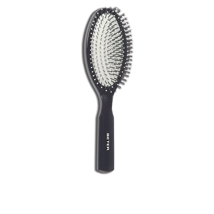 22 cm oval pneumatic hairbrush with nylon pins for women