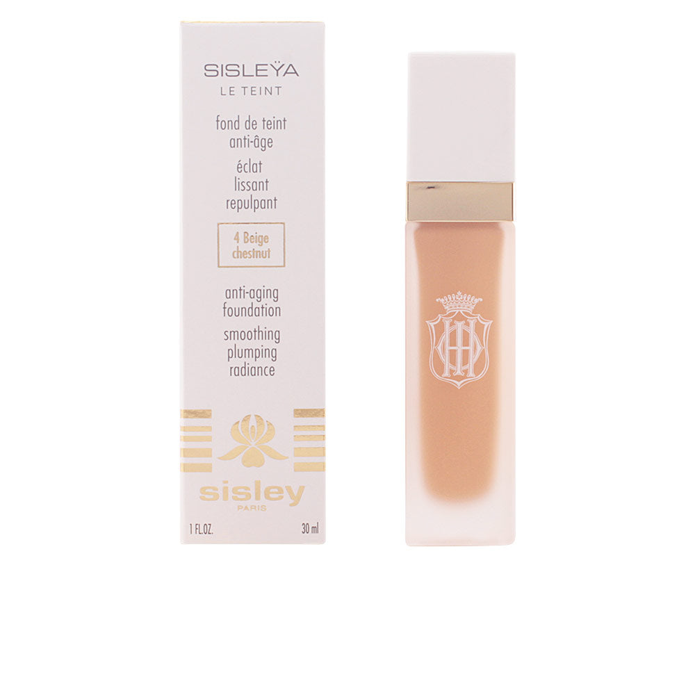 30 ml oil-free liquid foundation in warm chestnut shade, pump bottle