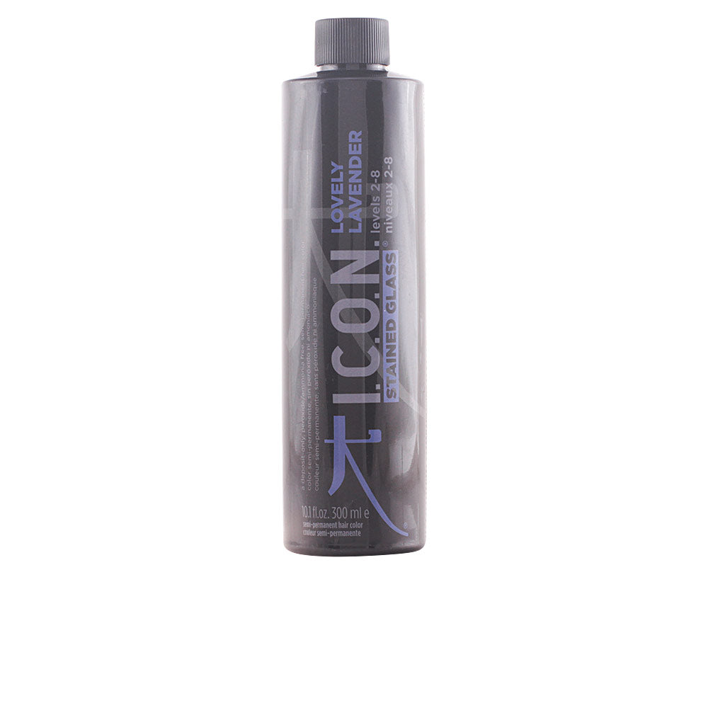 300 ml bottle of semi‑permanent lavender hair tint, Unisex, gentle vegetable pigments