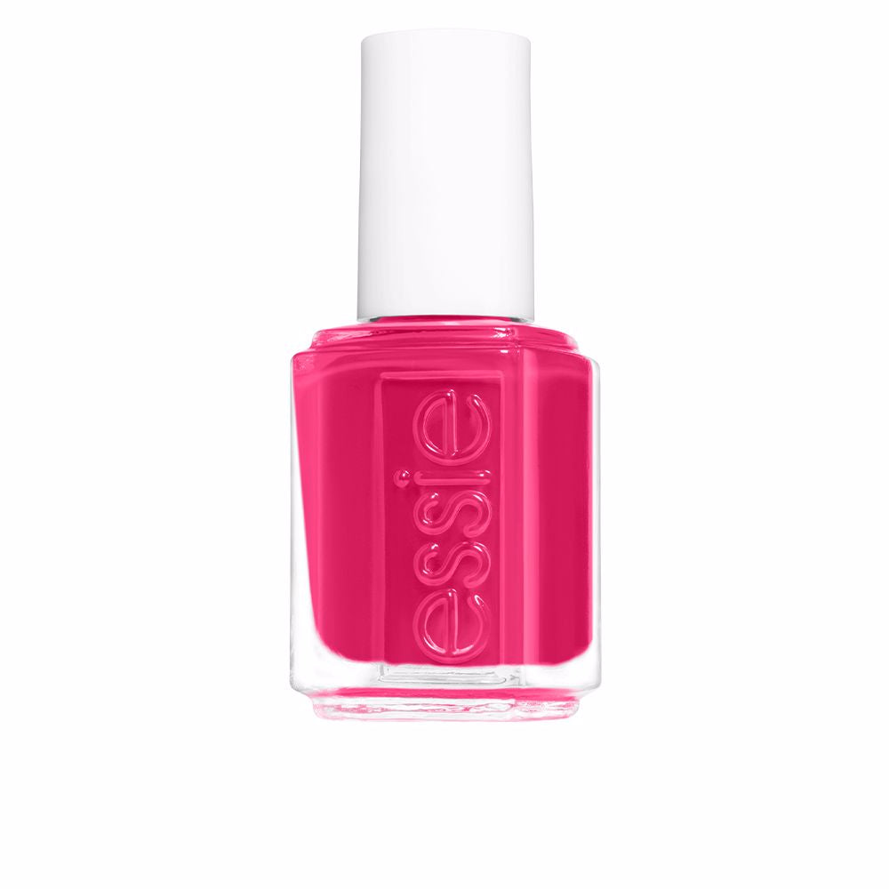 Bottle of creamy rose nail polish, 13.5 ml, precision brush visible