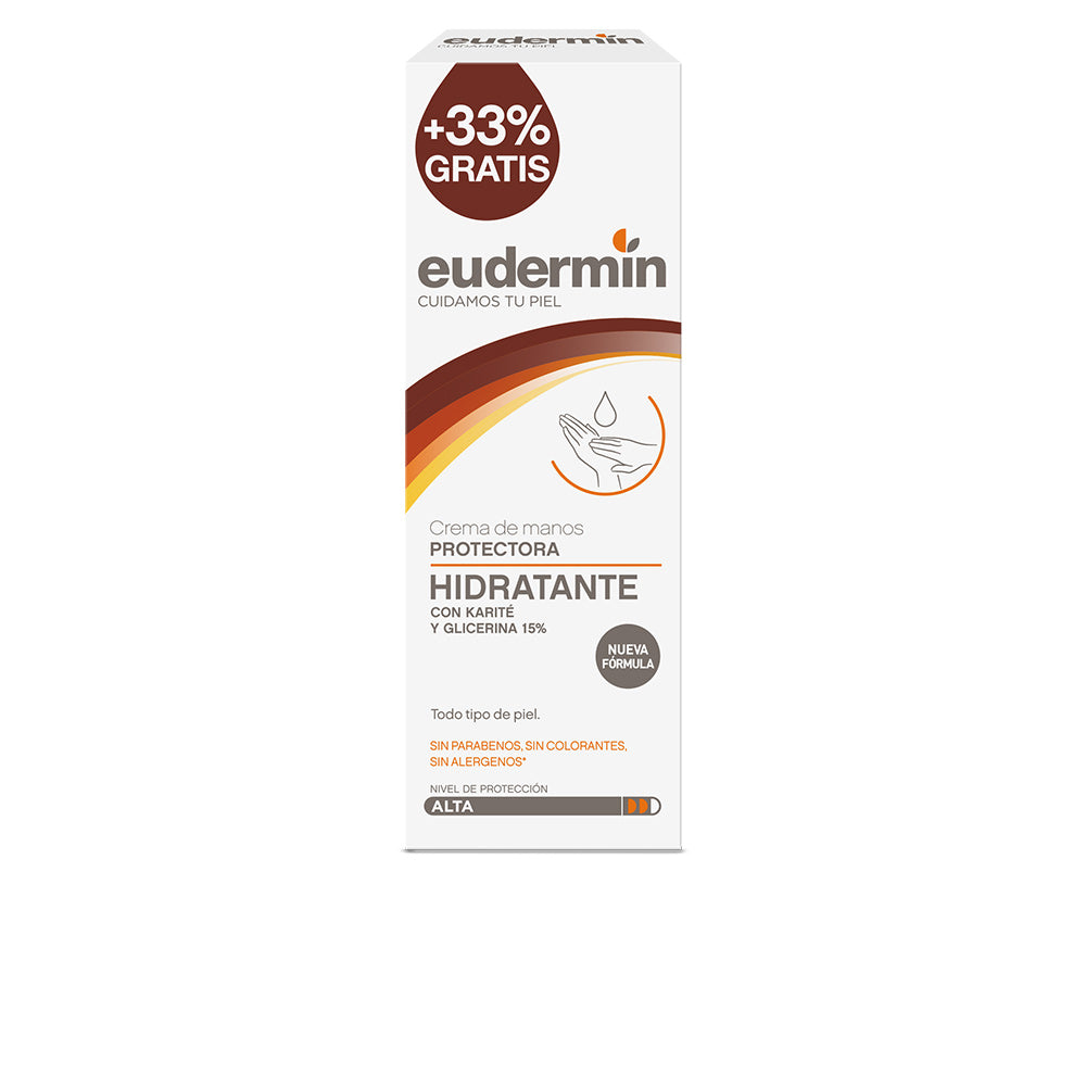 Tube of shea and glycerin hand cream, 100 ml, unisex