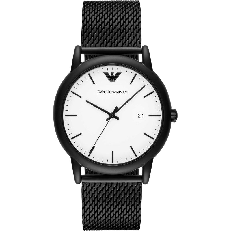Emporio Armani Black Stainless Steel Watch
