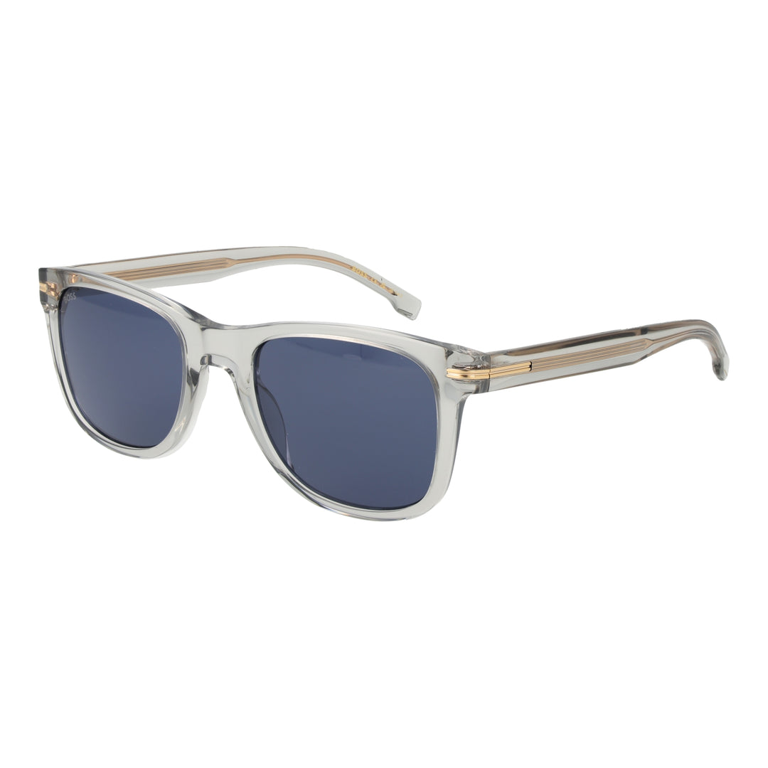 Timeless Elegance in Transparent Gold-Accented Frames