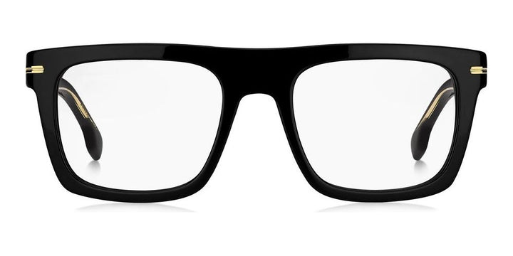 Refined Black and Gold Acetate Eyeglasses