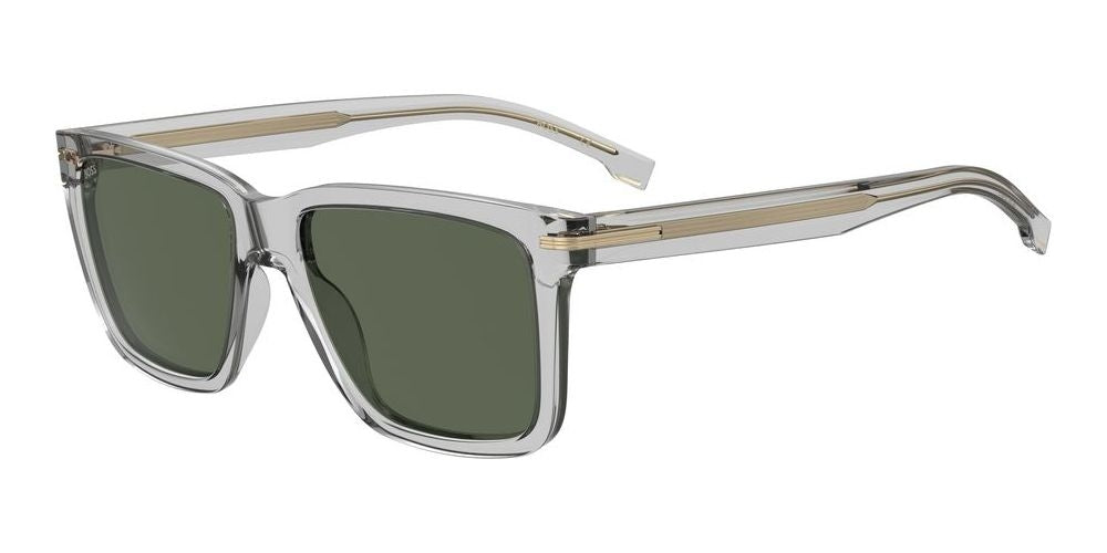 Refined Vision in Transparent Gray and Gold