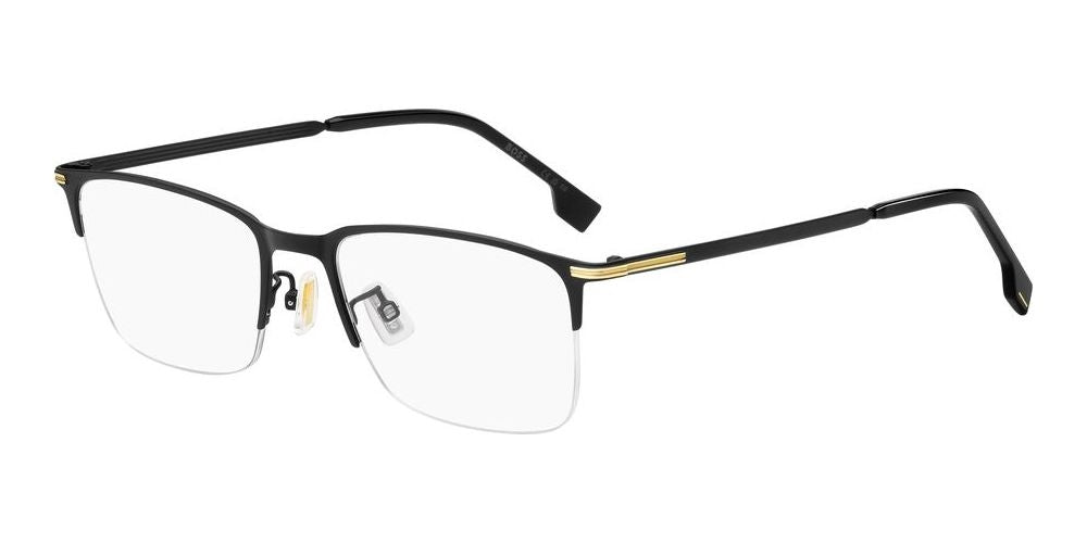 Refined Vision in Black and Gold Elegance