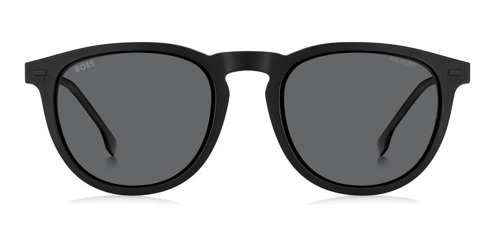 Sleek Black Clip-On Optical Sunglasses