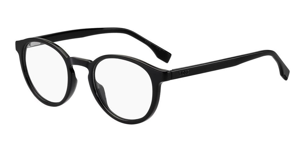 Refined Black Classic Eyeglasses for Men