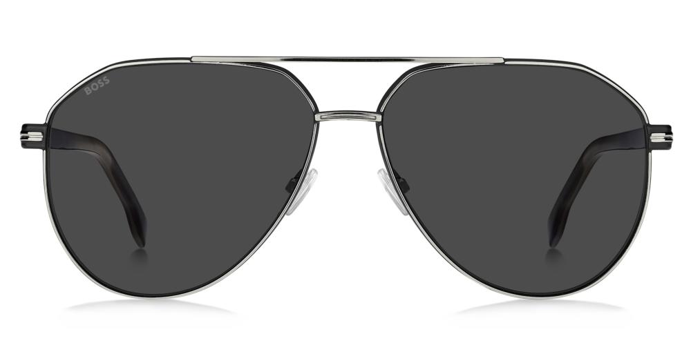 Timeless Aviator in Sleek Black and Silver