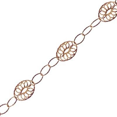 Radiant Rose Gold Chain Elegance