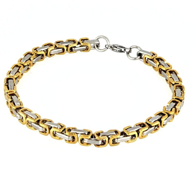 Timeless Dual-Tone Chain Bracelet