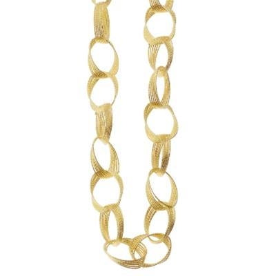 Radiant Gold Chain Necklace with Timeless Elegance