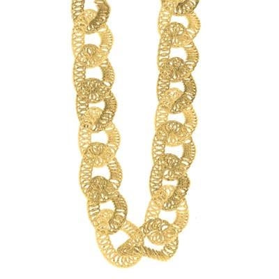 Radiant Gold Chain Necklace with Timeless Elegance