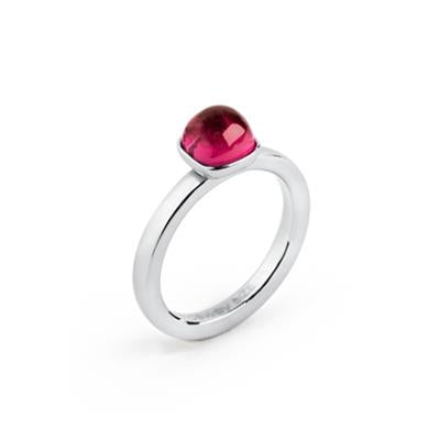Radiant Deep Red Gemstone Elegance