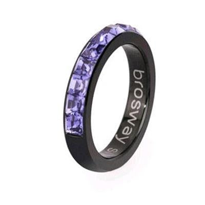 Midnight Amethyst Elegance Band